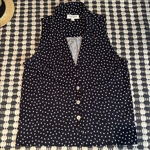 Nation Pima Cotton + Tencel Button Down Top